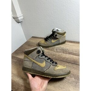 Nike Dunk High Coraline Pre Owned 2009 Size 11.5 MENS SAMPLE 373349-771 Shoes